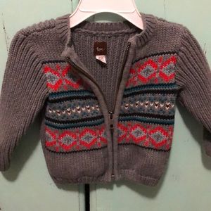 Tea Zip up sweater